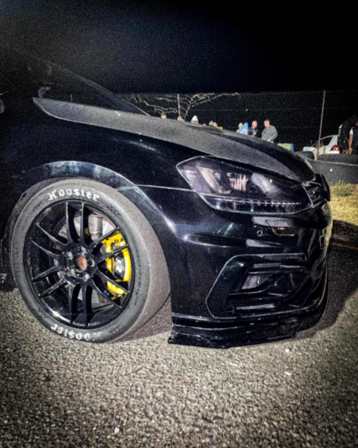 Rear 3/4 angle showcasing widebody arch